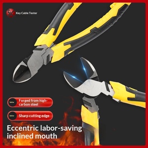 Key Card Customization 6-Inch Pointed Pliers Industrial Grade Electrician Special Multi-Functional Pointed Wire Cutter Eccentric - Product Image 1