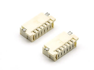 ขั้วต่อพินเฮดเดอร์ไนลอนแบบแนวนอน SHJ1.0 มม. สำหรับเวเฟอร์ SMT ชนิด DIN 3711K 6 ขา สำหรับ PCB - Product Image 2