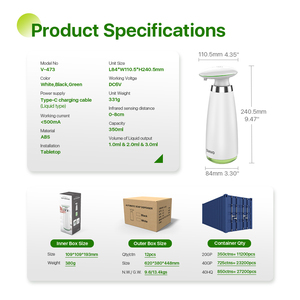 <span class=keywords><strong>Precio</strong></span> barato Baño Cocina Sensor infrarrojo automático <span class=keywords><strong>Dispensador</strong></span> <span class=keywords><strong>de</strong></span> jabón <span class=keywords><strong>de</strong></span> espuma líquida - Product Image 5