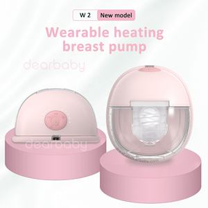 Fabrikneu ver öffentlicht Heat Com press <span class=keywords><strong>W2</strong></span> Milch pumpe Silikon Heiß press flansch Elektrische Milch pumpe mit 2000mAh Batterie - Product Image 6