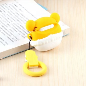 Vente en gros de coques en silicone 3D personnalisées OEM antichoc pour Airpod, résistance aux chutes, coque en silicone souple pour écouteurs Apple Airpods - Product Image 1