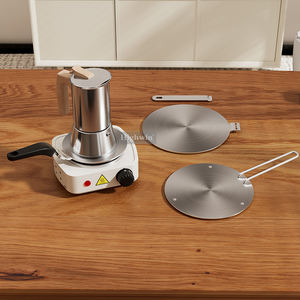 <span class=keywords><strong>Adaptateur</strong></span> de <span class=keywords><strong>plaque</strong></span> à <span class=keywords><strong>induction</strong></span> HIGHWIN à applications polyvalentes, <span class=keywords><strong>plaque</strong></span> diffuseur de chaleur en acier inoxydable 304 avec poignée détachable - Product Image 1