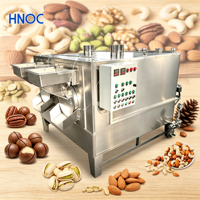 Machine de torréfaction à chauffage continu au gaz HNOC, très vendue, pour petits fruits à coque, graines de soja, sésame, graines de tournesol et cacao