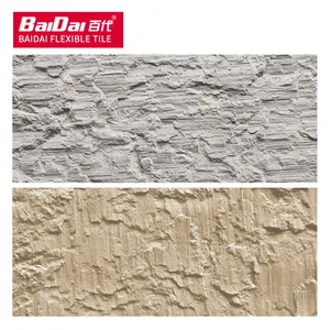 Baidai नरम पत्थर श्रृंखला दीवार cladding दीवार टाइल आंतरिक और बाहरी दीवार या फर्श का उपयोग एंड्रयू पत्थर