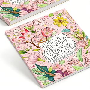 Libro de Colorear Premium para Adultos con Diseños Bíblicos, Cuaderno de Dibujo Personalizado para Aliviar la Ansiedad, Regalos para Amigos, Parejas y Familia - Product Image 4