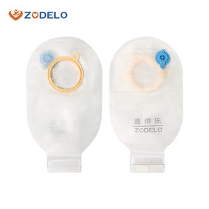 CE Certified Two-Piece Drainable <span class=keywords><strong>Colostomy</strong></span> Bag 15x27cm Classe I Dispositivo Médico para Uso Hospitalar - Product Image 1