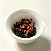 Thé aux herbes naturel de fraise de qualité supérieure, directement de l'usine, 50g, boîte/sachet, saveur fruitée, fait main, qualité supérieure, vente en gros, pour consommation quotidienne