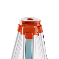 Trépied professionnel en alliage d'acier pour appareil photo, support de niveau laser horizontal avec bulle réglable, jaune/rouge, portée de mesure 24-150 cm