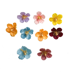 Fleurs artificielles de cerisier, diamètre 2,8 cm, multicolores, accessoires de photographie de mariage, accessoires de décoration intérieure - Product Image 5