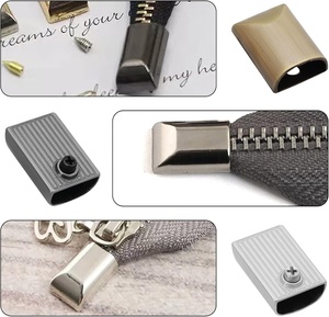 Vente en gros de fermetures à glissière en alliage de zinc 5 couleurs bouchon à tirer avec vis de réparation de fond remplacement pour sacs <span class=keywords><strong>fermeture</strong></span> à glissière marque de couture - Product Image 3