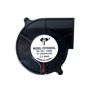 SYD/OEM DC7530 5V/12V/24V Fırçasız Blower <span class=keywords><strong>Fan</strong></span> 75x75x30mm Yağlı - Product Image 1