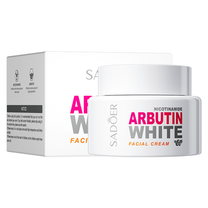 Crème éclaircissante à la nicotinamide SADOER pour marques privées : hydrate, estompe les taches et nourrit la peau - Product Image 5