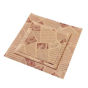 Whole Sale Food Grade Waxed <b>Paper</b> Oil Proof Custom logo Printed Grease Proof Food <b>Wrapping</b> Wax <b>Paper</b> Sheet - Product Image 5