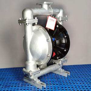 KYQ50L4 Stainless Steel Twin Pneumatic <strong>Diaphragm</strong> <strong>Pump</strong> 2 in <strong>Fuel</strong> Oil Acid for All Kinds of Liquids With Particles High Viscosity - Product Image 2
