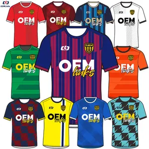 Maillot d'équipe personnalisé vêtements de football uniforme de football respirant t-shirt de football uniforme de football maillot de football maillot de football