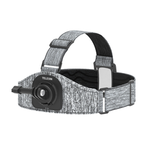 Soporte de Cámara con Correa para la Cabeza Telesin con Soportes Dobles para Cámara Delantera y Trasera para Cámaras GoPro Hero8/7/6/5/DJI Action - Product Image 1