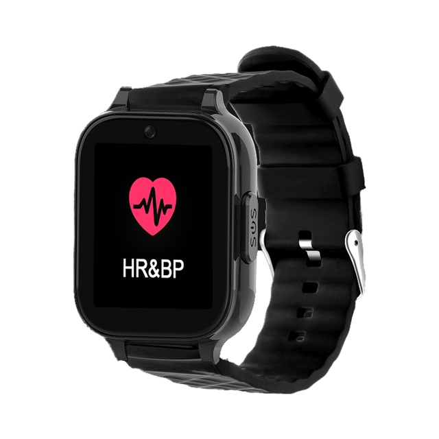 4G GPS WiFi LBS Position Tracker with Fall Alarm SOS Health Monitor Elderly Square Design Sleep Activity Tracker Remote Control