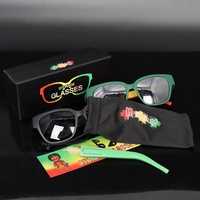 Lunettes de soleil avec haut-parleur caché, tube de rangement multifonctionnel, boîte à lunettes conique en plastique minimaliste