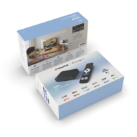 Ihomemix Factory Direct RockTek G2S Boîtier TV certifié Google Amlogic S905X5M Wifi6 2.4G 5G 4K Android TV Box pour la maison