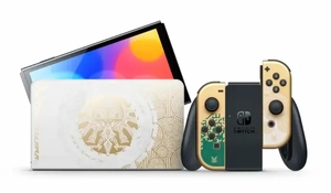 Consola NIN-TENDOS <span class=keywords><strong>Switch</strong></span> <span class=keywords><strong>OLED</strong></span> Edición Legend of <span class=keywords><strong>Zelda</strong></span> Tears of the Kingdom, Nueva y Original, Entrega a Domicilio - Product Image 3