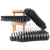 Brosse de nettoyage et d'entretien industrielle OEM flexible en nylon et fil métallique pour haltères de salle de sport