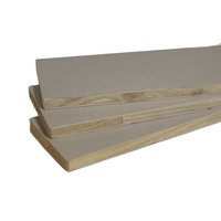 Tablero de Bloques de Madera Laminado de Melamina 4x8 Ecológico de Núcleo Sólido Profesional de Fábricas Chinas para Muebles y Gabinetes