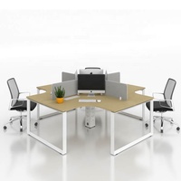 Guangzhou BERSON meubles fourniture directe meubles de bureau pieds forme ronde cadre 3 places