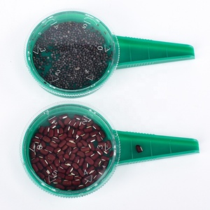 Penyembur biji taman bulat plastik 12.5cm, desain minimalis untuk penggunaan taman - Product Image 1