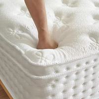 Matelas de luxe sur mesure pour hôtel, avec ressorts ensachés, Euro Top, en mousse à mémoire de forme, disponible en tailles King, Queen, Double et Simple