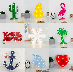 Battery Powered Halloween Party Valentine Day Children Room <strong>Table</strong> Decorative Lamp Unicorn Led Light - Product Image 6