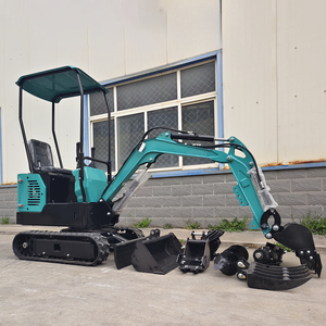 Mini-excavatrice chinoise, moteur Kubota Euro 5, excavatrice sur chenilles, mini-excavatrice agricole chinoise - Product Image 1