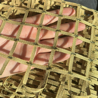 Filet de protection anti-FPV en para-aramide haute résistance 5x5cm, résistant aux chocs et aux fragments, pour usine
