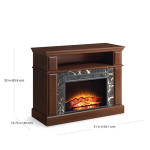 Caminetto Elettrico da Interno con Cornice, Elegante ed Efficiente per la Casa - Product Image 5