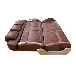 Asiento de Cuero de Lujo para Autocaravana, Ajustable, Reclinable, Convertible en Cama, con Cinturón de Seguridad de 3 Puntos Impermeable y Cómodo, para Modelo Vito Van - Product Image 3