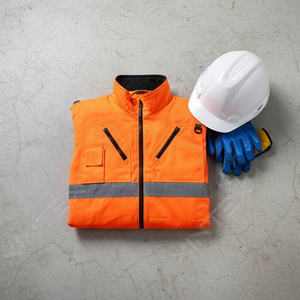 Chaqueta de Piloto de Alta Visibilidad para Trabajadores de la Construcción con Franjas Reflectantes, Ropa de Trabajo de Seguridad para Exteriores - Product Image 6