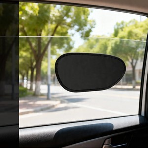 Pare-soleil de voiture en maille pour vitre latérale, installation par ventouse, protection de la vie privée pour le côté conducteur - Product Image 4