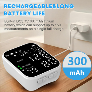 Nova Chegada Display LED Transmissão De Voz Médica Eletrônica 2*199 Tipo De Pulso <span class=keywords><strong>BP</strong></span> Pressão Arterial <span class=keywords><strong>Digital</strong></span> Esfigmomanômetro Máquina - Product Image 6
