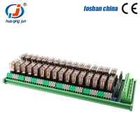 Module de relais Hongfa à 32 canaux Huaqingjun, 1NO 1NC 16A DC24V SPDT, relais électromagnétiques pour machine d'emballage