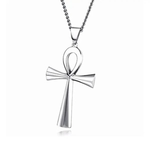 <span class=keywords><strong>Collier</strong></span> pendentif <span class=keywords><strong>croix</strong></span> et flèche plaqué <span class=keywords><strong>or</strong></span> 18 carats poli miroir, style hip-hop chrétien, pour hommes et femmes, idéal pour les cadeaux de fête - Vente en gros - Product Image 5