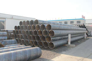 Pipa karbon baja Ssaw <span class=keywords><strong>Diameter</strong></span> besar untuk jalur pipa ASTM A252 SSAW pipa baja lasan Spiral - Product Image 6