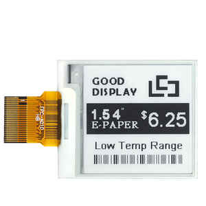 1.54 "low temperature e-ink screen resolution 152x152 wide temperature <strong>e-paper</strong> GDEY0154D61LT - Product Image 1