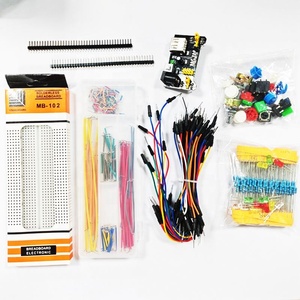 ชุดเริ่มต้นสำหรับทำโปรเจกต์ DIY สำหรับ Arduino UNO R3 ชุดอุปกรณ์อิเล็กทรอนิกส์ DIY ชุดอุปกรณ์อิเล็กทรอนิกส์พร้อมกล่อง บอร์ดทดลอง 830 จุดเชื่อมต่อ - Product Image 6