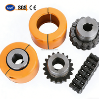 Accouplement à chaîne à couple élevé KC-5018, accouplement à chaîne à rouleaux à arbre rigide pour machines minières, broyeurs à billes, rotors de concasseurs