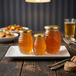 <span class=keywords><strong>Miel</strong></span> de fleurs sauvages sans additifs, en bouteille, première qualité, 0,5 kg, 18 % d'humidité, norme européenne, 24 mois - Product Image 1