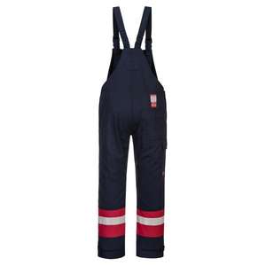 PORTWEST - FR57NARXL Bizflame Plus babero y abrazadera Azul Marino-EAN 5036108184972 ROPA DE TRABAJO RESISTENTE A LLAMAS - Product Image 2