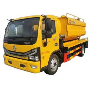 Camion de nettoyage et d'aspiration des eaux usées municipal Dongfeng, Yuchai 165 ch, camion de dragage de canalisations à haute pression - Product Image 1