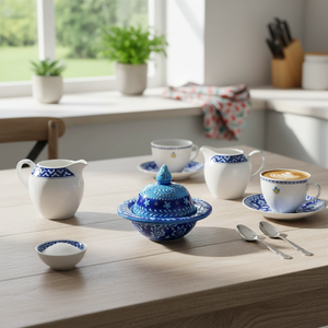 น้ำตาลเซรามิกและหม้อครีม - Product Image 3
