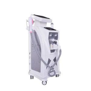 Factory price double Screen Hot Selling 3 Handles Tattoo Removal / 3 In 1 Opt Hair Removal Machine in Skin Rejuvenation