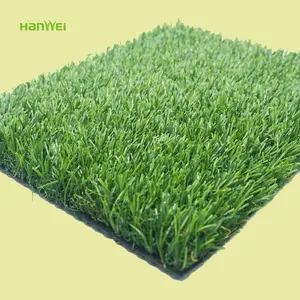 HANWEI Factory Outlet 2023 laris di Amerika Serikat PE rumput sintetis plastik untuk sepak bola lansekap dalam ruangan luar ruangan penggunaan Tinggi tumpukan 35mm