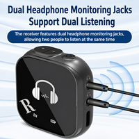 Système de monitoring intra-auriculaire sans fil 5.8G avec émetteur-récepteur, appairage automatique, professionnel